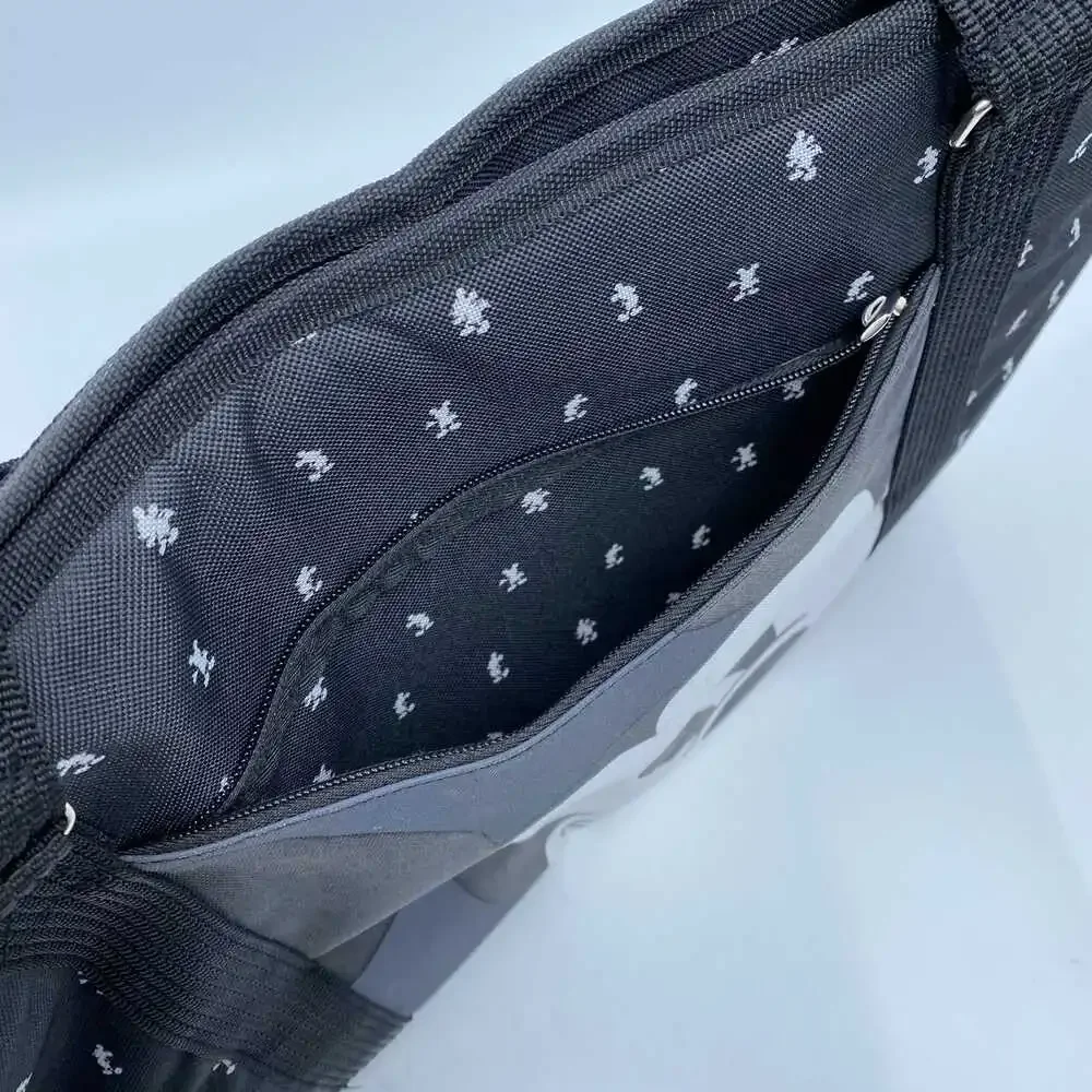 Disney Black Mickey Mouse Print Insulated Tote | OS Regular